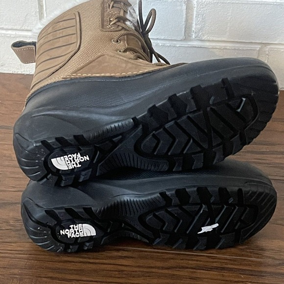 The North Face Women Braun Waterproof Leather Shellista Winter Boots Size 6.5 - Picture 6 of 10